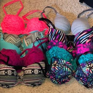 Victoria’s Secret/Pink bras